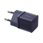 BASEUS GaN5S hálózati töltő Type-C aljzat 30W, GaN5S, LILA