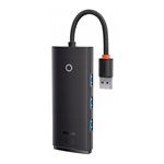 Baseus LITE 4-portos USB3.0 hub fekete