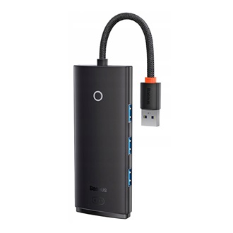 Baseus LITE 4-portos USB3.0 hub fekete
