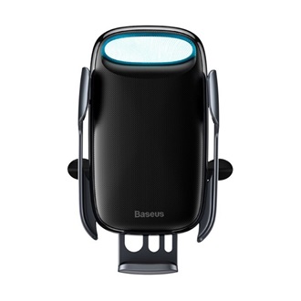 BASEUS MILKY WAY autós tartó szellőzőre, LED jelzés, FEKETE