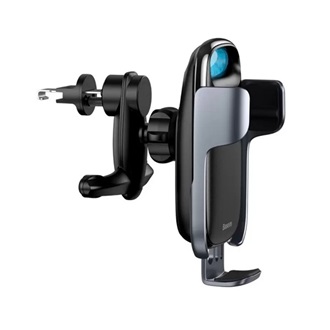 BASEUS MILKY WAY autós tartó szellőzőre, LED jelzés, FEKETE