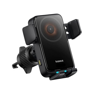 BASEUS WISDOM PRO autós tartó szellőzőre, 4.7-7.2" méret, FEKETE