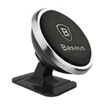 BASEUS autós tartó műszerfalra, 360°, EZÜST