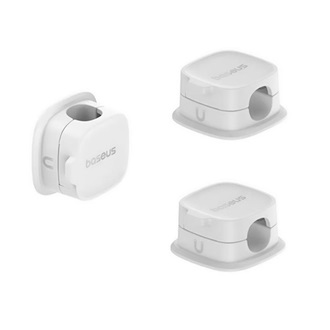 Baseus Lite Series kábelrendező fehér 3db