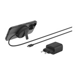BELKIN BOOSTCHARGE PRO asztali töltő 15W, kitámasztó, FEKETE