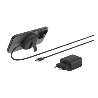 BELKIN BOOSTCHARGE PRO asztali töltő 15W, kitámasztó, FEKETE
