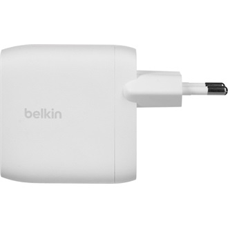 BELKIN BOOSTCHARGE PRO hálózati töltő 2 Type-C aljzat 60W, PD gyorstöltő, FEHÉR