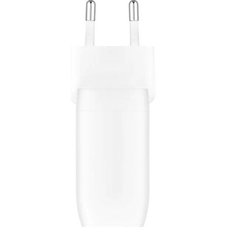 BELKIN BOOSTCHARGE PRO hálózati töltő 2 Type-C aljzat 60W, PD gyorstöltő, FEHÉR