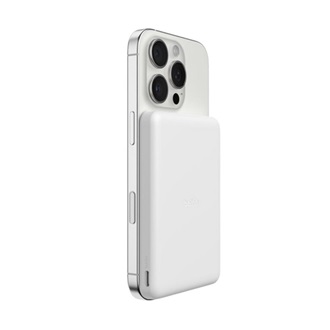 BELKIN BOOSTCHARGE vésztöltő Type-C aljzat 5000mAh, wireless, FEHÉR