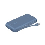BELKIN BOOSTCHARGE vésztöltő USB+2 Type-C aljzat 20000mAh, LED jelzés + fix Type-C kábel, SÖTÉTKÉK
