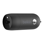 BELKIN BOOST CHARGE autós töltő Type-C aljzat 30W, PD gyorstöltő, FEKETE