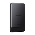 BELKIN BoostCharge Pro powerbank Type-C aljzat (5000mAh, 15W, PD gyorstöltő, LED jelzés, mágneses, Qi) FEKETE