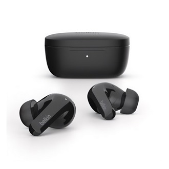 BELKIN SOUNDFORM FLOW Bluetooth fülhallgató SZTEREO v5.2, IPX5 + töltőtok, FEKETE