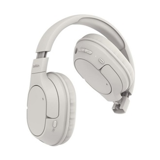 BELKIN SOUNDFORM bluetooth fejhallgató SZTEREO v5.4, 3.5mm jack aljzat, HOMOK