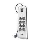 Belkin 8db villásdugó CEE 7/3 (EU) előfizetés 2m fehér-szürke