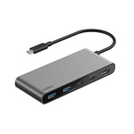 Belkin 5-portos USB-C HDMI hub szürke