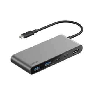 Belkin 5-portos USB-C HDMI hub szürke