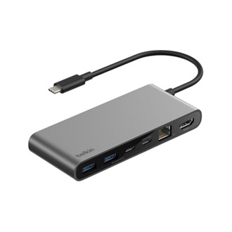 Belkin 5-portos USB-C HDMI hub szürke