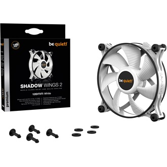 BEQUIET! BL088 be quiet! Shadow Wings 2 120mm White fan