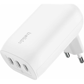 BOOST CHARGE 67 W CHARGER WITH 3 USB-C PORTS PPS TECHNOLOGY WHI