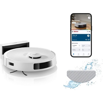 Bosch BCRC1W Spotless smart home robot porszívó fehér
