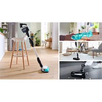 Bosch BCS712HYG5 Unlimited 7 ProHygienic Aqua álló akkumulátoros porszívó fehér