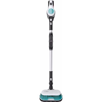 Bosch BCS71HYG1 Unlimited 7 ProHygienic Aqua álló akkumulátoros porszívó fehér-ciánkék
