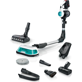 Bosch BCS71HYG3 Unlimited 7 ProHygienic Aqua álló akkumulátoros porszívó fehér