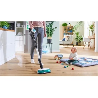 Bosch BCS71HYG3 Unlimited 7 ProHygienic Aqua álló akkumulátoros porszívó fehér