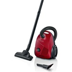BOSCH BGBS2RD1 Serie 2 Porzsákos porszívó, 80dB, mikroszűrő, Piros
