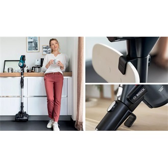 BOSCH BSS71125AH Unlimited 7 Vezeték nélküli álló porszívó, 0,3L, Kék
