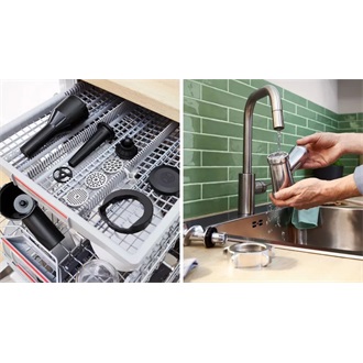 BOSCH MFWS420W Serie 4 MultiPower Húsdaráló, 2,5kg/perc, 1900W, Fehér/Fekete