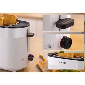Bosch TAT2M121 MyMoment kenyérpirító fehér