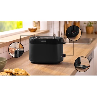 Bosch TAT2M123 MyMoment kenyérpirító fekete
