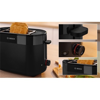 Bosch TAT2M123 MyMoment kenyérpirító fekete