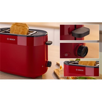 Bosch TAT2M124 MyMoment kenyérpirító piros