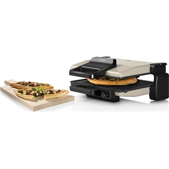 BOSCH TCG3302 Kontaktgrill, 2000W, kivehető grill-lapok, Ezüst