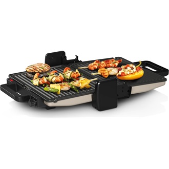BOSCH TCG3302 Kontaktgrill, 2000W, kivehető grill-lapok, Ezüst