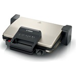 BOSCH TCG3302 Kontaktgrill, 2000W, kivehető grill-lapok, Ezüst