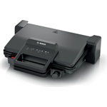 BOSCH TCG3323 Kontaktgrill, 2000W, kivehető grill-lapok, Fekete