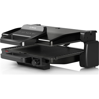 BOSCH TCG3323 Kontaktgrill, 2000W, kivehető grill-lapok, Fekete