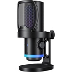BOYA Mikrofon - CastMic G40 (USB, állvány, LED, fekete)