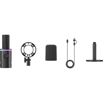 BOYA Mikrofon - CastMic S60D (USB, állvány, fekete)