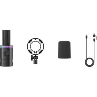 BOYA Mikrofon - CastMic S60 (USB, LED, fekete)