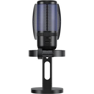 BOYA Mikrofon - K3-02 (USB, állvány, LED, fekete)