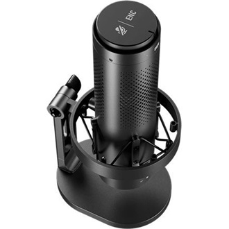 BOYA Mikrofon - K9 (USB, állvány, LED, fekete)