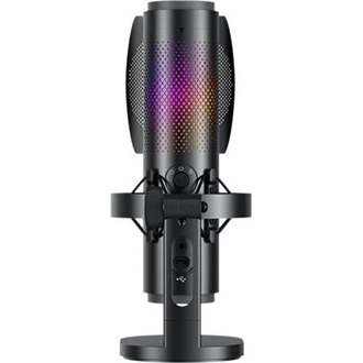 BOYA Mikrofon - K9 (USB, állvány, LED, fekete)