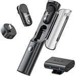 BOYA Mikrofon - Magic-03 (Vezeték nélküli, fekete, 2TX+2RX, USB-C, 3,5mm)