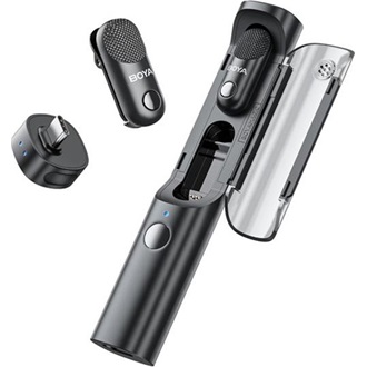 BOYA Mikrofon - Magic-05 (Vezeték nélküli, fekete, 2TX+1RX, USB-C)