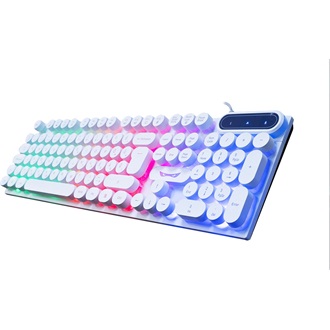 Bandit SPECTRUM USB magyar gaming membrán billentyűzet fehér